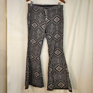 Rock and Roll Denim Button Bargain bell Reversible size‎ 31x30